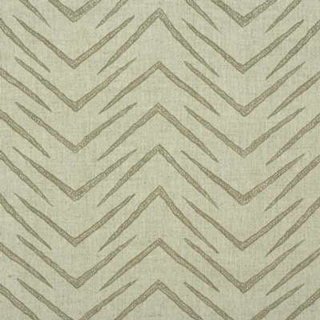 Groundworks Fabric Herringbone Jute/Stone ALLEGRA HICKS COLLECTION LINEN - 60%;COTTON - 30%;NYLON - 10% United Kingdom LIGHT Horizontal: 7.75 and Vertical: 16 54 - My Fabric Connection -