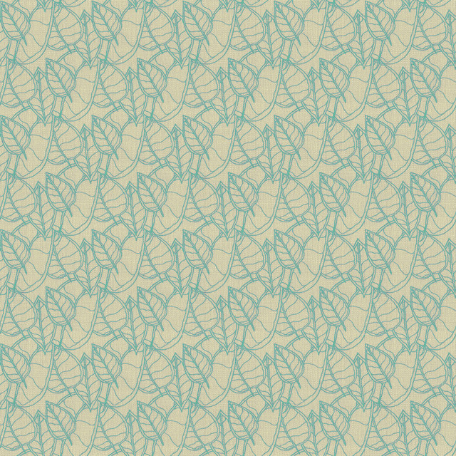 Groundworks Fabric Fall Aqua ALLEGRA HICKS II COLLECTION LINEN - 60%;COTTON - 30%;NYLON - 10% United Kingdom - Horizontal: 4 and Vertical: 5 55 - My Fabric Connection -