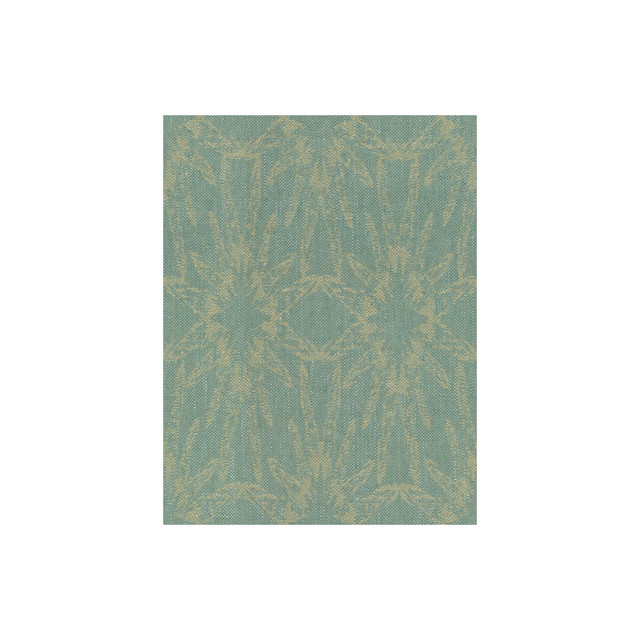 Groundworks Fabric Starfish Aqua ALLEGRA HICKS ISLANDS COLLECTION VISCOSE - 45%;JUTE - 30%;LINEN - 13%;COTTON - 9%;ACRYLIC - 3% Italy - Horizontal: 6.89 and Vertical: 20.08 55 - My Fabric Connection -