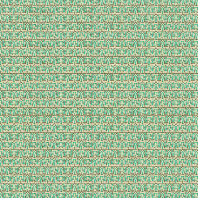 Groundworks Fabric Passage Aqua ALLEGRA HICKS GARDEN COLLECTION LINEN - 88%;NYLON - 12% Belgium HEAVY Horizontal: 1.75 and Vertical: 1.18 54 - My Fabric Connection -
