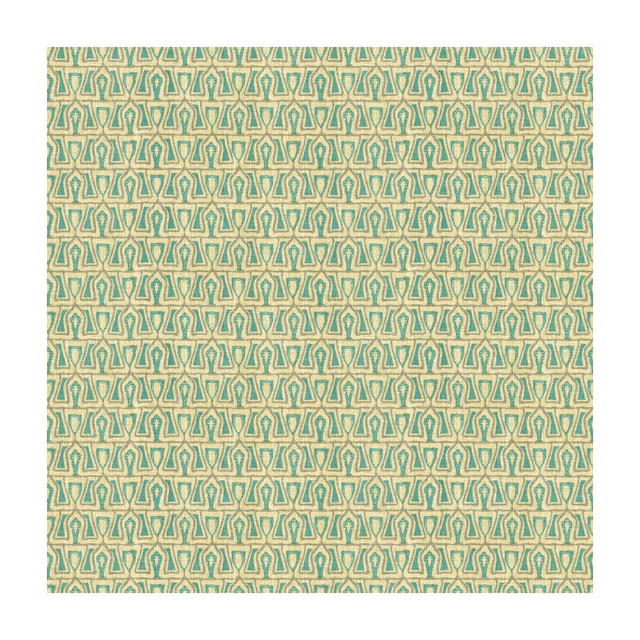 Groundworks Fabric Passage Cornflower ALLEGRA HICKS GARDEN COLLECTION LINEN - 88%;NYLON - 12% Belgium HEAVY Horizontal: 1.75 and Vertical: 1.18 54 - My Fabric Connection -