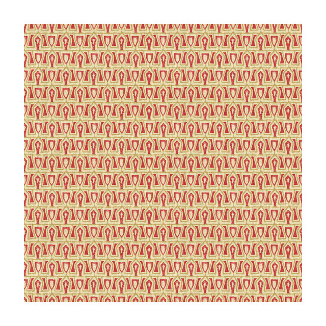 Groundworks Fabric Passage Cerise ALLEGRA HICKS GARDEN COLLECTION LINEN - 88%;NYLON - 12% Belgium HEAVY Horizontal: 1.75 and Vertical: 1.18 54 - My Fabric Connection -