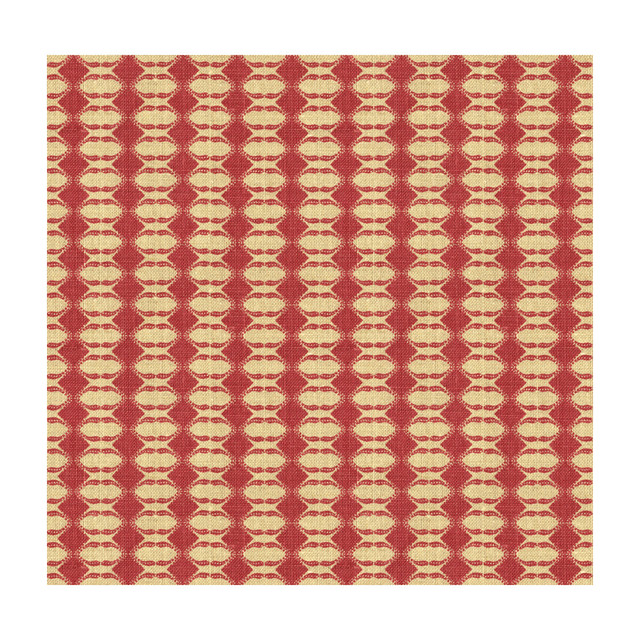 Groundworks Fabric Diamond Cerise ALLEGRA HICKS GARDEN COLLECTION LINEN - 88%;NYLON - 12% Belgium HEAVY Horizontal: 1.25 and Vertical: 1 53 - My Fabric Connection -