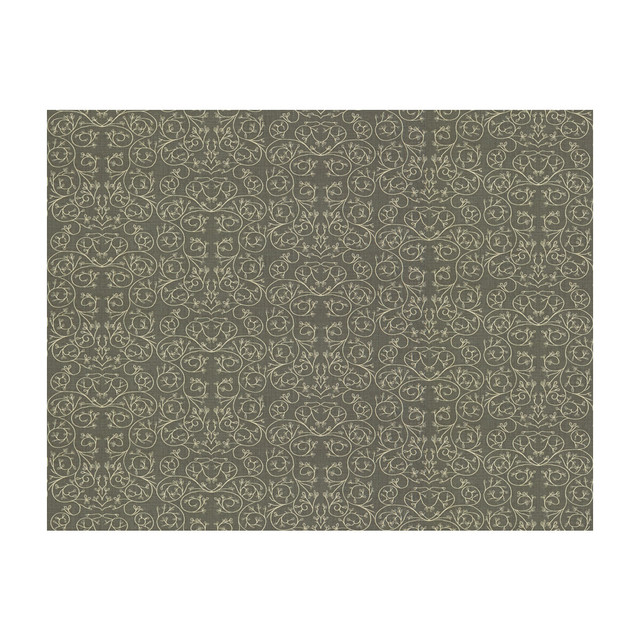 Groundworks Fabric Garden Reverse Metal ALLEGRA HICKS GARDEN COLLECTION LINEN - 88%;NYLON - 12% Belgium HEAVY Horizontal: 9.85 and Vertical: 12.61 50 - My Fabric Connection -