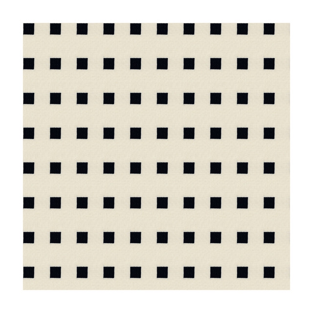 Groundworks Fabric Chalet Emb Ivory/Black KELLY WEARSTLER III LINEN - 70%;RAYON - 30% India LIGHT Horizontal: 2.5 and Vertical: 3 51 - My Fabric Connection -