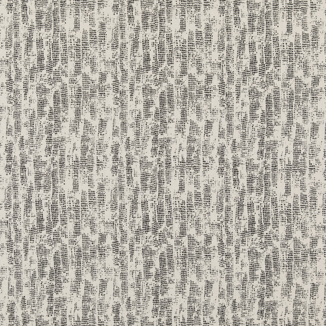 Groundworks Fabric Verse Ivory/Onyx KELLY WEARSTLER IV VISCOSE - 49%;COTTON - 32%;LINEN - 10%;POLYESTER - 9% Italy HEAVY Horizontal: 14.01064 and Vertical: 21.01596 55.0418 - My Fabric Connection -