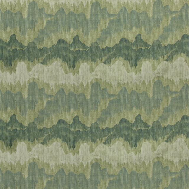 Groundworks Fabric Cascadia Jadestone KELLY WEARSTLER V COTTON - 52%;LINEN - 48% Italy MEDIUM Horizontal: 18 and Vertical: 23.6 54 - My Fabric Connection -