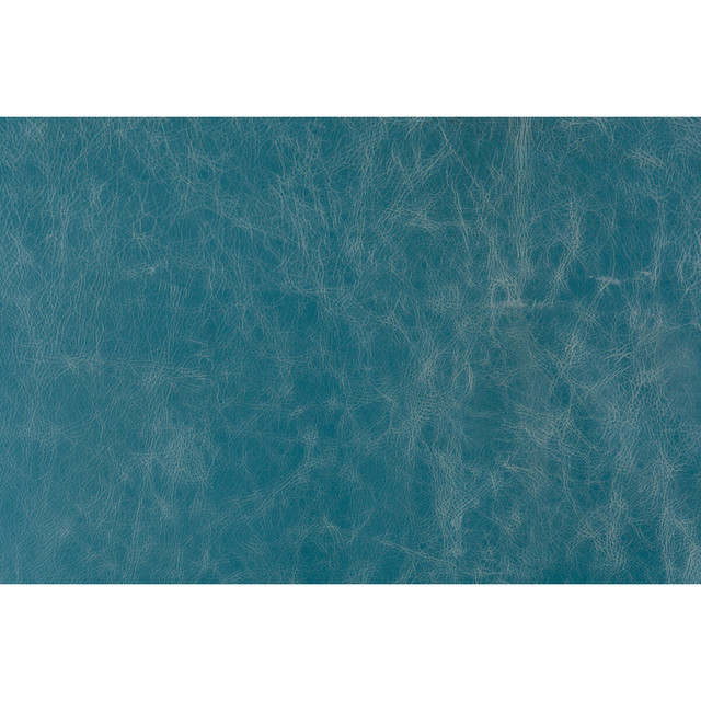 Groundworks Fabric Notorious Teal KELLY WEARSTLER LEATHER COLLECTION LEATHER - 100% United States MEDIUM Horizontal: - and Vertical: - - - My Fabric Connection -