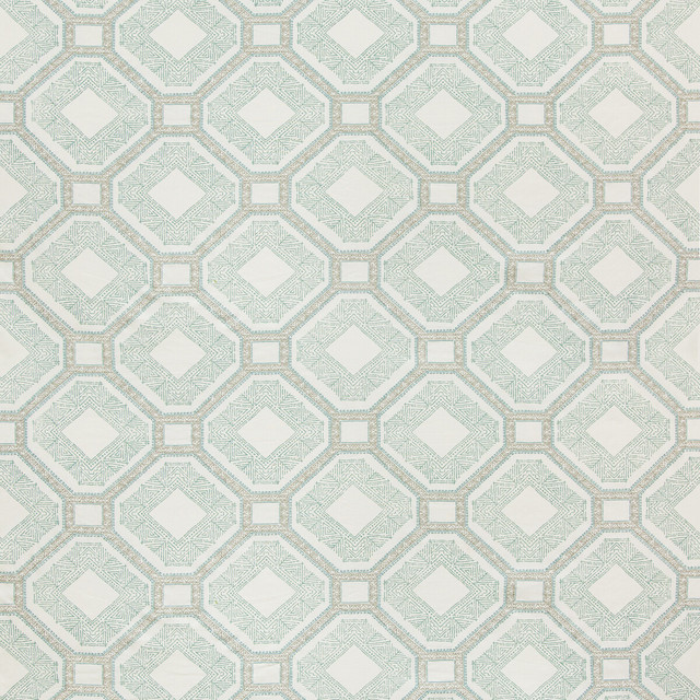 Kravet Basics Fabric Kalkudah Mineral CEYLON COTTON - 63%;LINEN - 27%;SPUN POLYESTER - 10% India MEDIUM Horizontal: 12.5 and Vertical: 11.375 50 - My Fabric Connection -