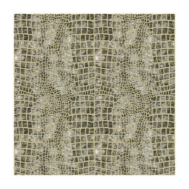 Kravet Couture Fabric Mock Croc Gargoyle MODERN LUXE II LINEN - 84%;VISCOSE - 16% Italy HEAVY Horizontal: 11 and Vertical: 13 53 - My Fabric Connection -