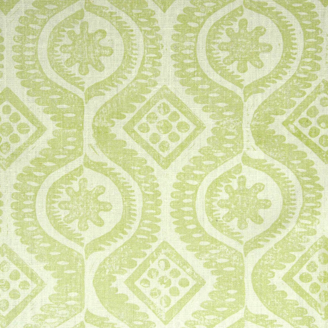 Lee Jofa Wallcovering Damask Lime BLITHFIELD PAPER - 100% United Kingdom - Horizontal: 22.75 and Vertical: 22.75 54 - My Fabric Connection -