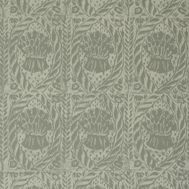 Lee Jofa Wallcovering Cornstooks Wp French Grey BLITHFIELD PAPER - 100% United Kingdom - Horizontal: 20.5 and Vertical: 25 20.5 - My Fabric Connection -