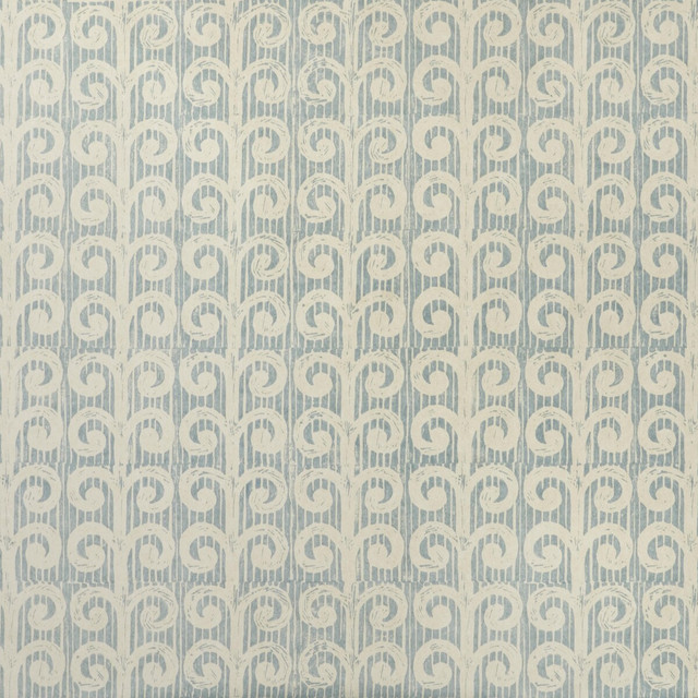 Lee Jofa Wallcovering Fern Wp Blue BLITHFIELD CELLULOSE - 48%;BINDER - 36%;POLYESTER - 16% United Kingdom - Horizontal: 32.7 and Vertical: 25.6 52 - My Fabric Connection -