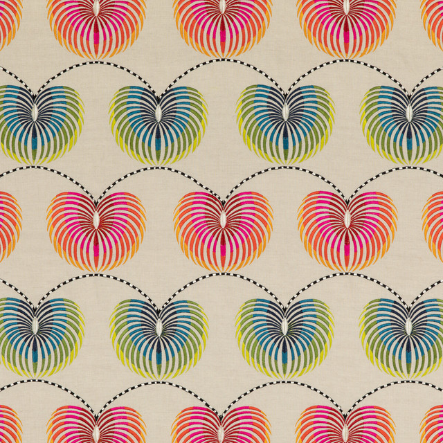 Baker Lifestyle Fabric Lanterns Tutti Frutti FIESTA LINEN - 40%;COTTON - 30%;VISCOSE - 25%;POLYESTER - 5% India - Horizontal: 8.274 and Vertical: 14.578 51.22 - My Fabric Connection -