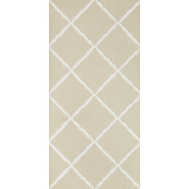 Kravet Design Wallcovering Ikatrellis Linen SARAH RICHARDSON WALLPAPER CELLULOSE - 50%;OTHER - 30%;POLYESTER - 20% United Kingdom - Horizontal: - and Vertical: 20.9 20.5 - My Fabric Connection -