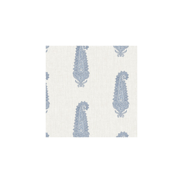 Winfield Thybony Wallcovering Kashmiri Indigo WINFIELD THYBONY BARCLAY LIVING IN STYLE - United States - Horizontal: - and Vertical: 10.43 20.5 - My Fabric Connection -