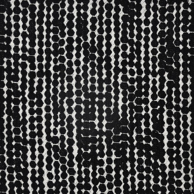 Maxwell Fabric Bingo # 641 Coal Performance Wovens-Vol.Iv Smokeshow 47% POLYESTER/40% RAYON 13% RECYCLED POLYESTER USA V-25.75"H-28" 56" - My Fabric Connection -