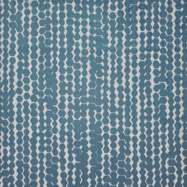 Maxwell Fabric Bingo # 940 Marbles Performance Wovens-Vol.Iv North Sea 47% POLYESTER/40% RAYON 13% RECYCLED POLYESTER USA V-25.75"H-28" 56" - My Fabric Connection -