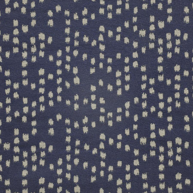 Maxwell Fabric Jean Paul # 610 Ink Telafina Season Xiii 44% POST INDUSTRIAL COTTON/30% POST INDUSTRIAL POLYESTER/ 26% WOOL USA V-12" H-14.75" 56.5" - My Fabric Connection -