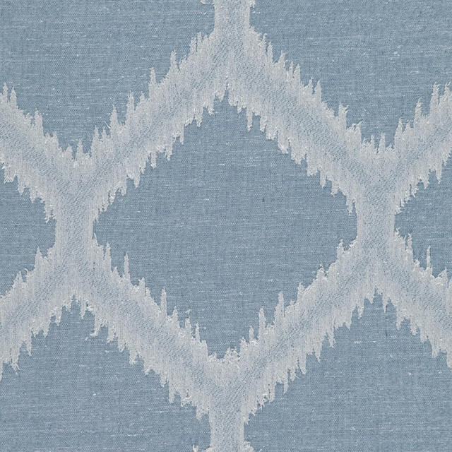 Maxwell Fabric Marcel # 613 Waterfall Wide Width Drapery 100% POLYESTER TURKEY V-14.75"H-10.75" 117.75" - My Fabric Connection -