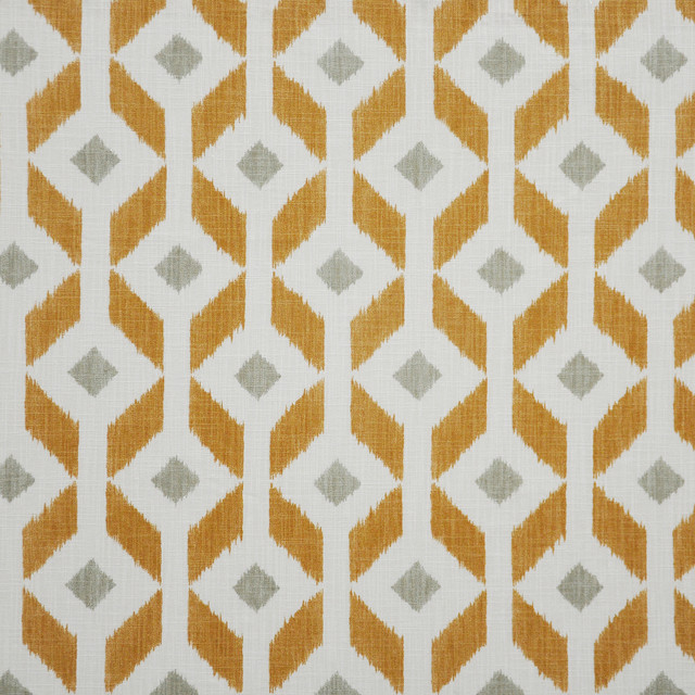 Maxwell Fabric Medellin # 438 Cognac COLOR WAVES-NEAPOLITAN 100% COTTON PAKISTAN </p><p>Repeat: Horizontal: H-13.5 and Vertical: V-9 54" - My Fabric Connection -