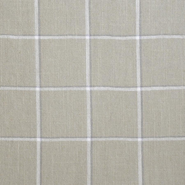 Maxwell Fabric Off The Grid # 552 Dune Stripes & Checks 55% LINEN/45% RAYON CHINA V&H: 3.3" 54" - My Fabric Connection -
