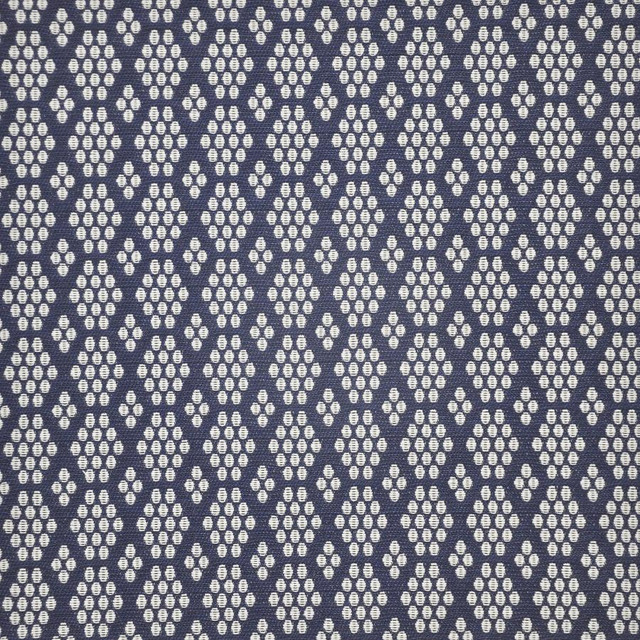 Maxwell Fabric Shoal # 406 Blueberry Home & Garden-Act V 100% BELLA-DURA POLYOLEFIN USA V-2.1"H-1.75" 55" - My Fabric Connection -