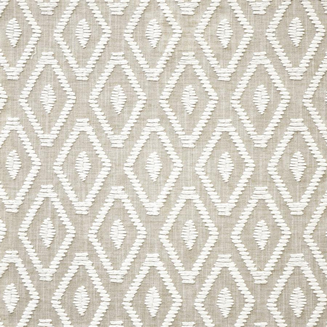 Maxwell Fabric Solitaire # 715 Natural Color Theory-Vol.V Caffe Latte 82% POLYESTER/11% COTTON 7% LINEN INDIA V-6.5"H-3.4" 54"EMB51.5 - My Fabric Connection -