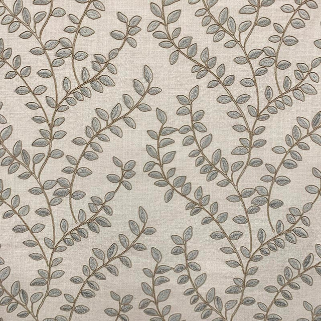 Magnolia Fabric Barbot Icelandic - 100% Poly-Emb 100% Poly India 51000 Horizontal: 13 and Vertical: 9.5 54" - My Fabric Connection -
