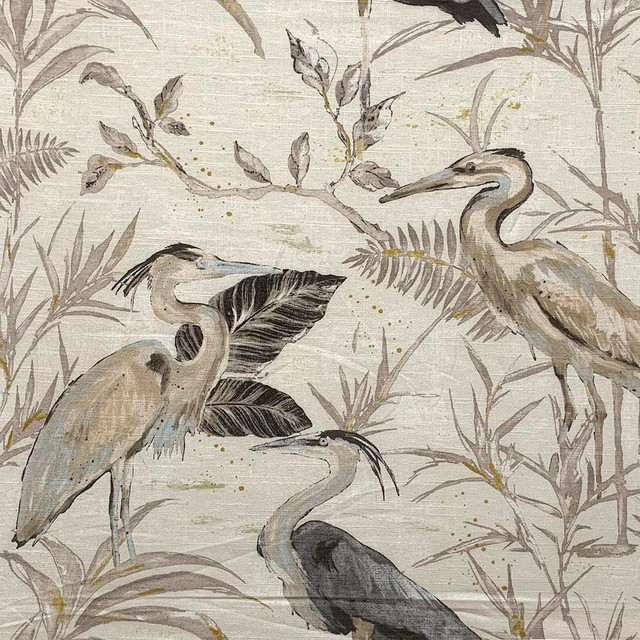 Magnolia Fabric Bittern Truffle - 55Lin/45Visc Uk 15000 Horizontal: 0 and Vertical: 24 53" - My Fabric Connection -