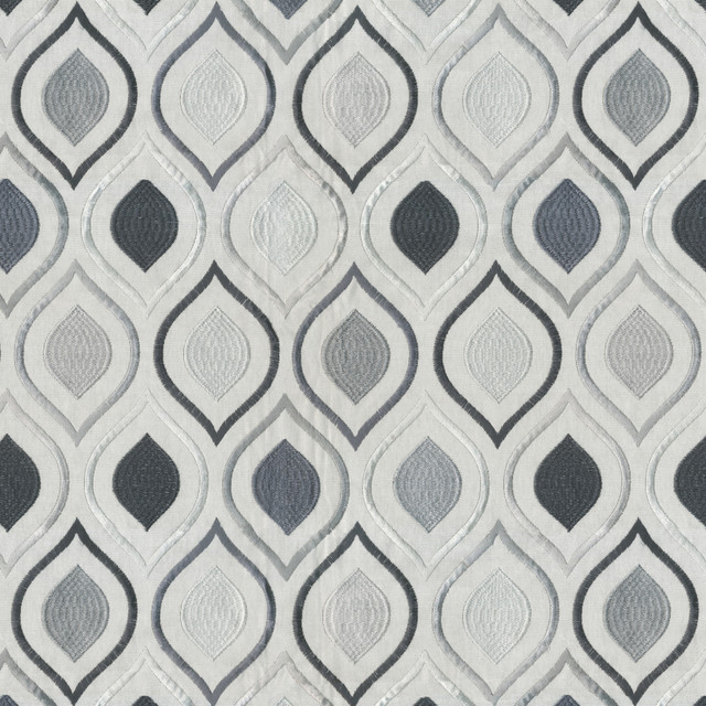 JF Fabric Emulate 96J8591 Midnight Waters 65% Cotton, 27% Viscose, 8% Polyester India Horizontal: 16.375 and Vertical: 15.5 54 - My Fabric Connection -