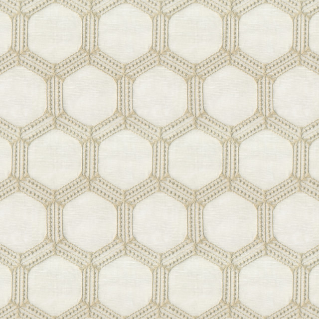 JF Fabric Glow 32J8581 Sand Dunes 93% Polyester, 7% Cotton India Horizontal: 4.5 and Vertical: 7.75 54 - My Fabric Connection -