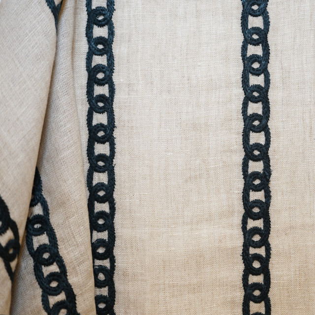 JF Fabric Tangle 96Sj101 JF Studio 100% Linen India Horizontal: 7 and Vertical: 1 54 - My Fabric Connection -
