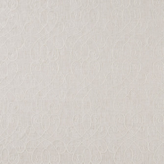Mitchell Fabric Longing White #1904 50% Polyester,40% Cotton,10% Linen India </p><p>Repeat: Horizontal: 9 and Vertical: 11.5 53 - My Fabric Connection -