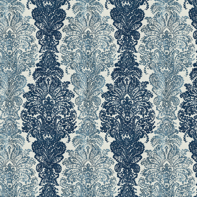 ABBEYSHEA Fabric Elegance 3003 Bedazzled Blue N/A 85% Polyester, 15% Linen China 50,000 Double Rubs </p><p>Repeat: Horizontal: and Vertical: 55" (140 cm) - My Fabric Connection -
