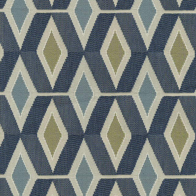 ABBEYSHEA Fabric Mod 308 Marine N/A 35% Polyester, 65% Rayon China 30,000 Double Rubs </p><p>Repeat: Horizontal: 4.6" (11.6 cm) Across the Roll and Vertical: 54" (137 cm) - My Fabric Connection -
