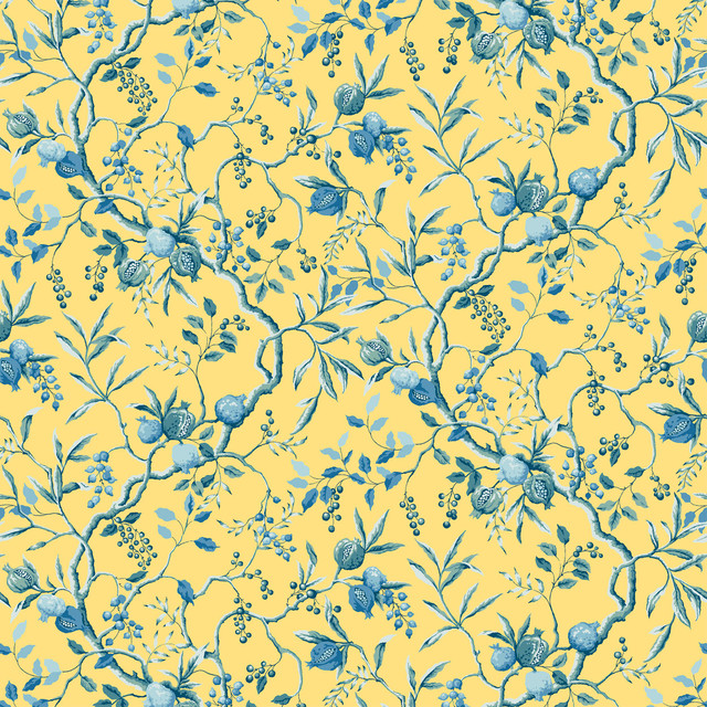 Bassett Mcnab Fabric 7425-9 Ariel BASSETT MCNAB PRINTS 100%COT ENGLAND Horizontal: 0 and Vertical: 36 54 in - My Fabric Connection -