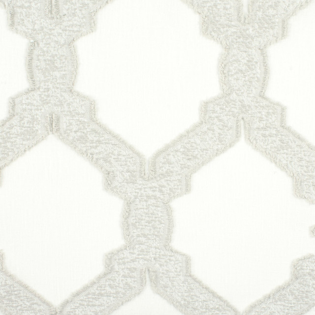 Stout Fabric Arden 3 Dove COLOR MY WINDOW FOG/SHADOW 86%COT 14%POL INDIA Horizontal: 6.875 and Vertical: 11.25 55 in - My Fabric Connection -