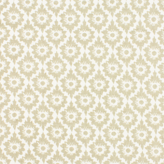 Aoc Fabric Flurry 1 Sand LA BELLA VITA 50%COT 50%LIN USA CATB 117-2013 Horizontal: 1.5 and Vertical: 2 54 in - My Fabric Connection -