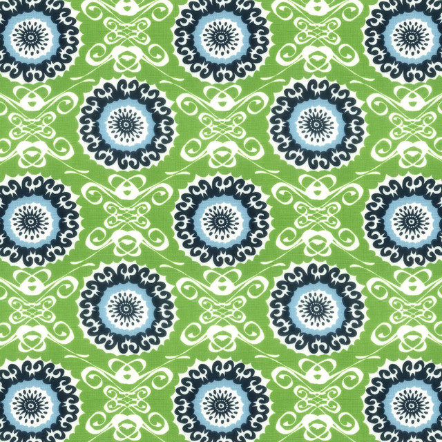 Aoc Fabric Midsummer 2 Fern LA BELLA VITA 50%COT 50%LIN USA CATB 117-2013 Horizontal: 7.75 and Vertical: 7.5 54 in - My Fabric Connection -