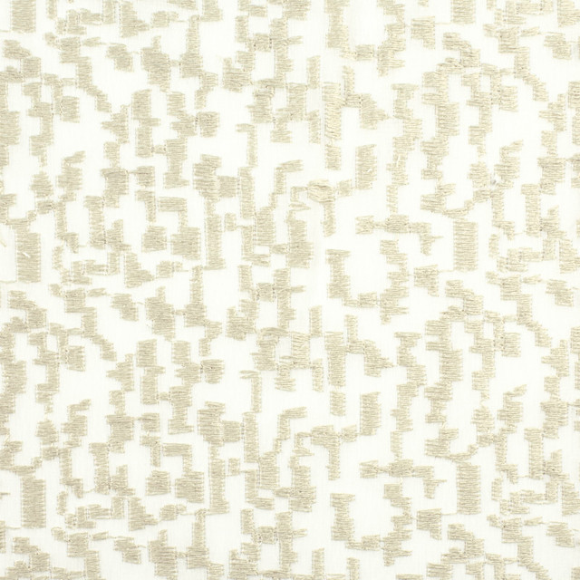 Stout Fabric Shiraz 2 Chamois COLOR MY WINDOW BIRCH/LINEN 100%POL %PEMB TURKEY FLAME RETARDANT-N.F.P.A. 701 SMALL SCALE Horizontal: 5.75 and Vertical: 3.25 52 in - My Fabric Connection -
