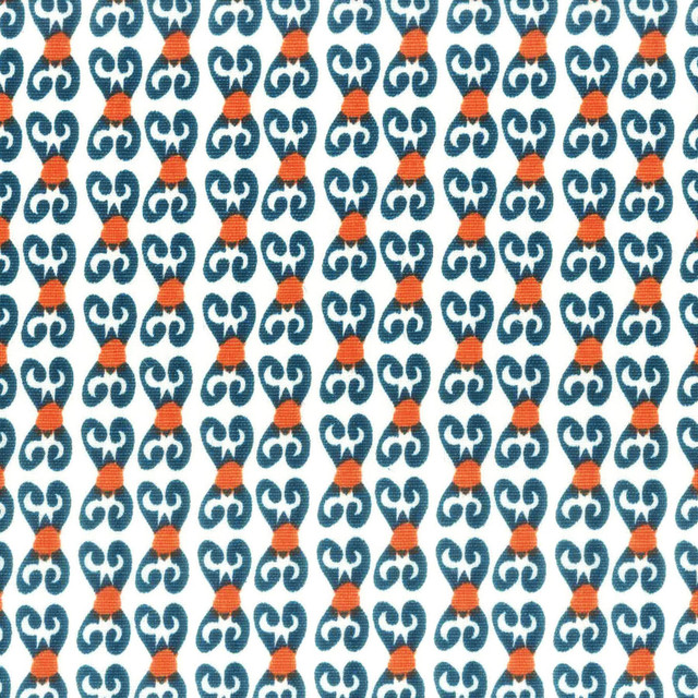 Aoc Fabric Trinket 1 Slate LA BELLA VITA 50%COT 50%LIN USA CATB 117-2013 Horizontal: 1.5 and Vertical: 2 54 in - My Fabric Connection -