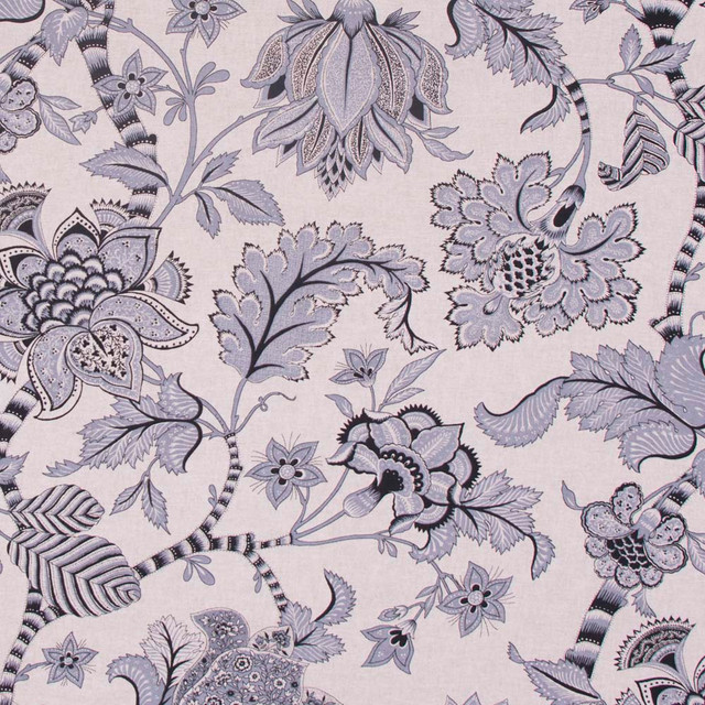 Carole Fabric Century Bridge Pewter Ash Oak 89% Cotton, 11% Rayon SSR Printed & Finished In USA 15,000 Wyzenbeek Double Rubs Horizontal: 27 and Vertical: 36 54 - My Fabric Connection -