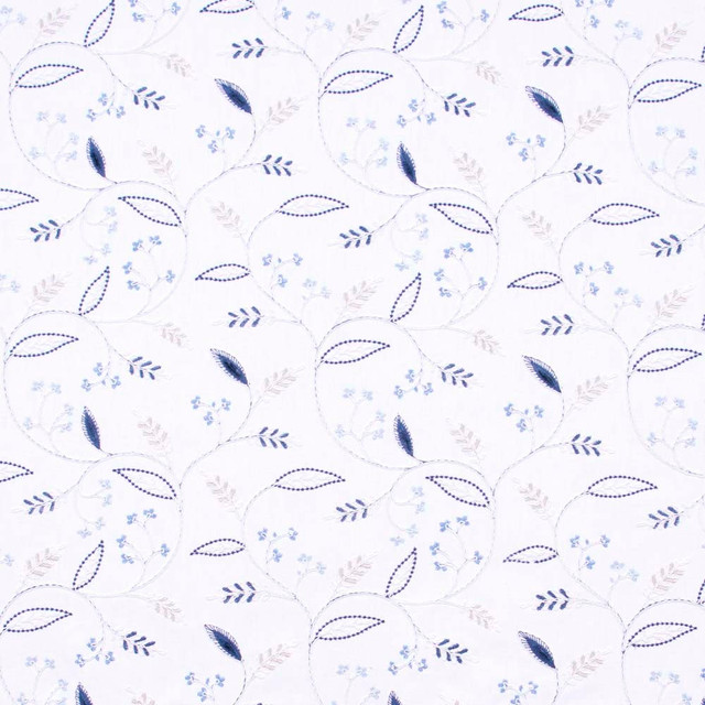 Carole Fabric Clara Lane Blue Jay Red Sea 52% Cotton, 48% Polyester India 30,000 Wyzenbeek Double Rubs Horizontal: 10.375 and Vertical: 9.125 52 - My Fabric Connection -