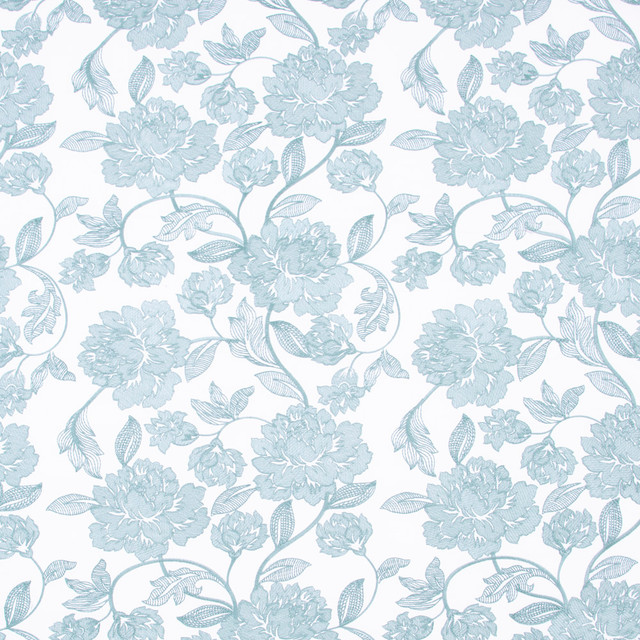 Carole Fabric Easy Summer Spa Spearmint 100% Polyester India N/A Horizontal: 17 and Vertical: 18.5 51.5 - My Fabric Connection -