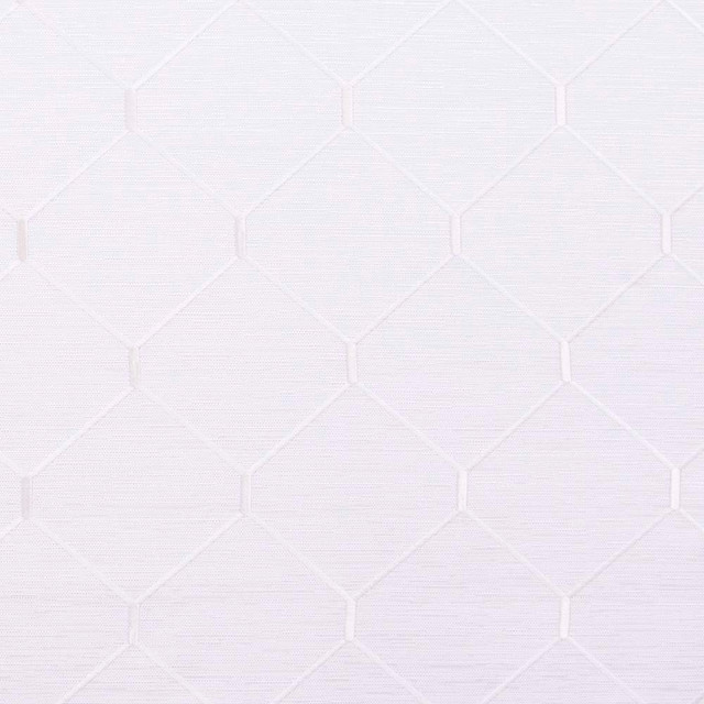 Carole Fabric Forward Thinker White Modern Edge 66% Polyester, 34% Cotton India 36,000 Wyzenbeek Double Rubs Horizontal: 6.375 and Vertical: 6.375 53.5 - My Fabric Connection -