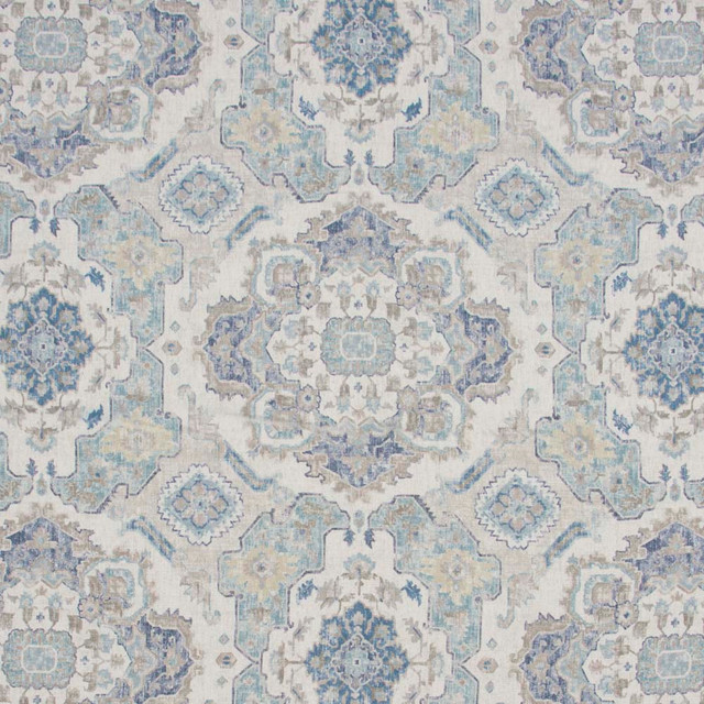 Carole Fabric Global Inspiration Mineral Pink Jade 89% Polyester, 11% Linen Turkey 30,000 Wyzenbeek Double Rubs Horizontal: 27 and Vertical: 27 54 - My Fabric Connection -