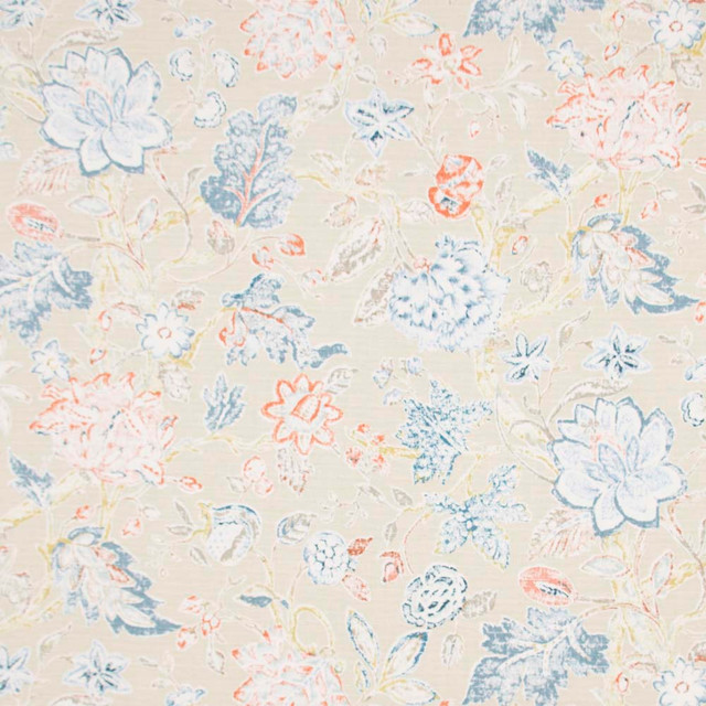 Carole Fabric Natural Appeal Biscuit Red Sea 100% Cotton -SSR Usa 15,000 Wyzenbeek Double Rubs Horizontal: 27 and Vertical: 36 54 - My Fabric Connection -