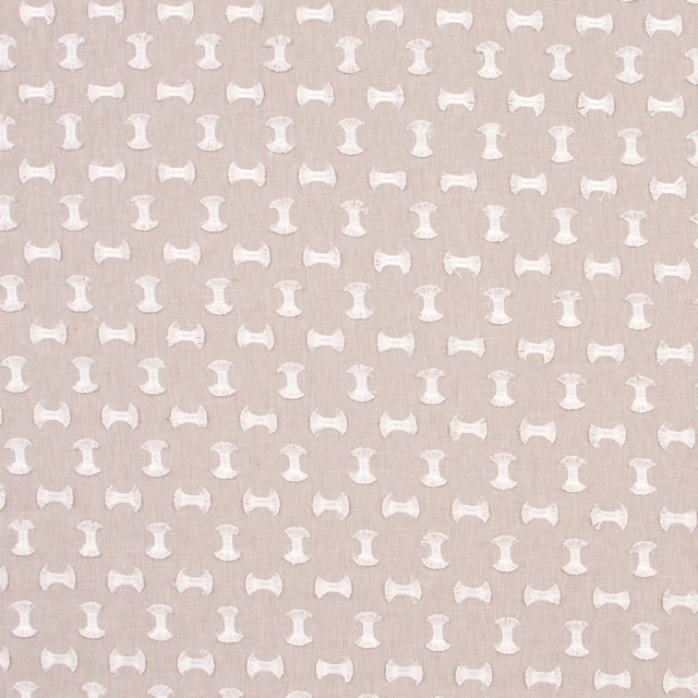 Carole Fabric Pick A Bow Linen Portobello 50% Polyester, 50% Cotton India Passes 25,000 Double Rubs Wyzenbeek Horizontal: 6.25 and Vertical: 5.25 52 - My Fabric Connection -