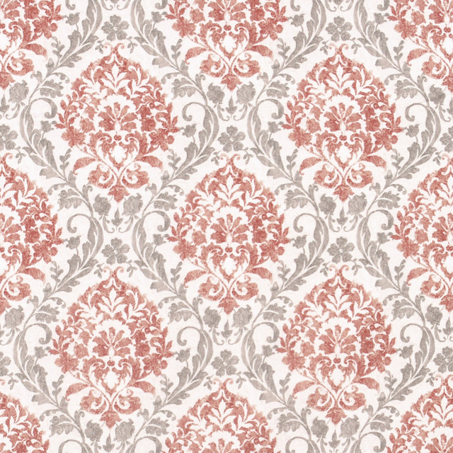 Carole Fabric Porchester Spice Red Sea 100% Polyester India 30,000 Wyzenbeek Double Rubs Horizontal: 13.5 and Vertical: 13.5 54 - My Fabric Connection -